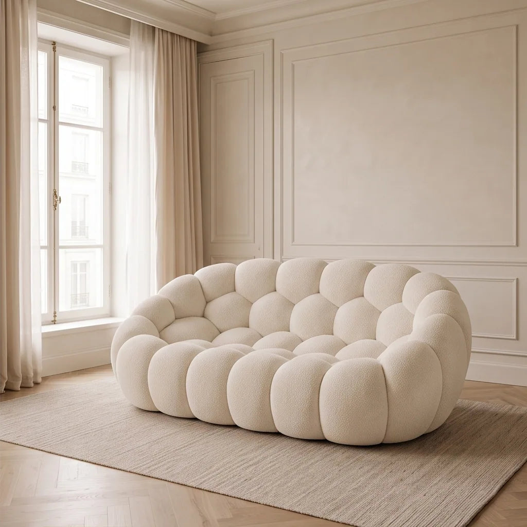 Canapé Bouclette Arrondi Nuage