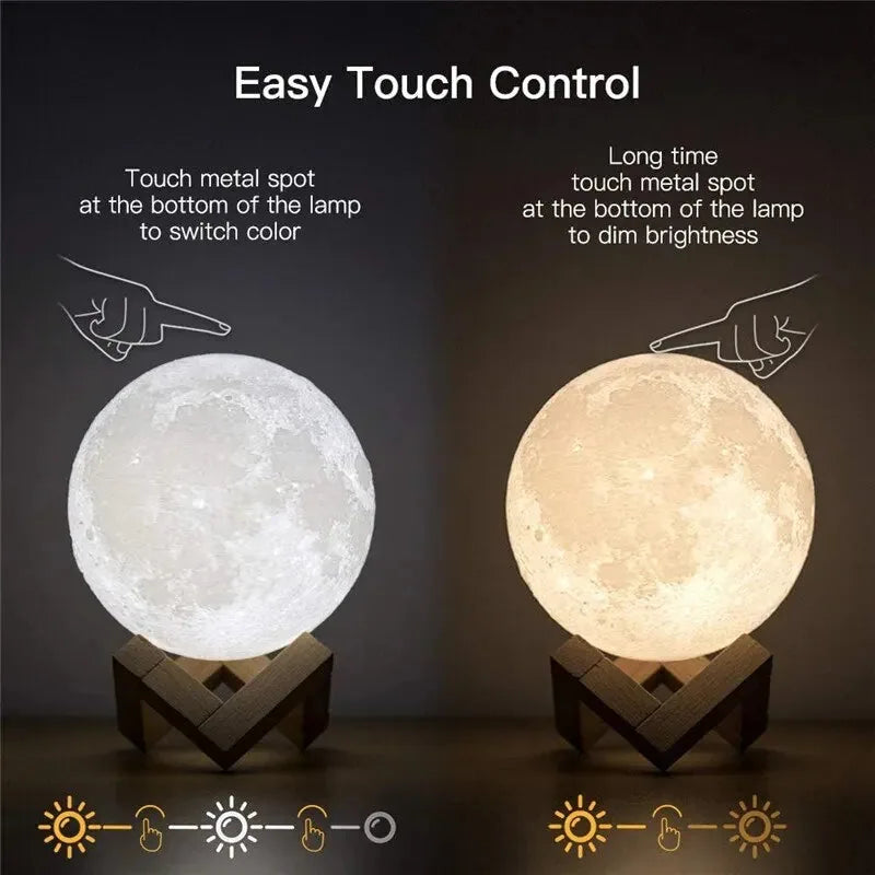 Lampe Lune Tactile Cosy