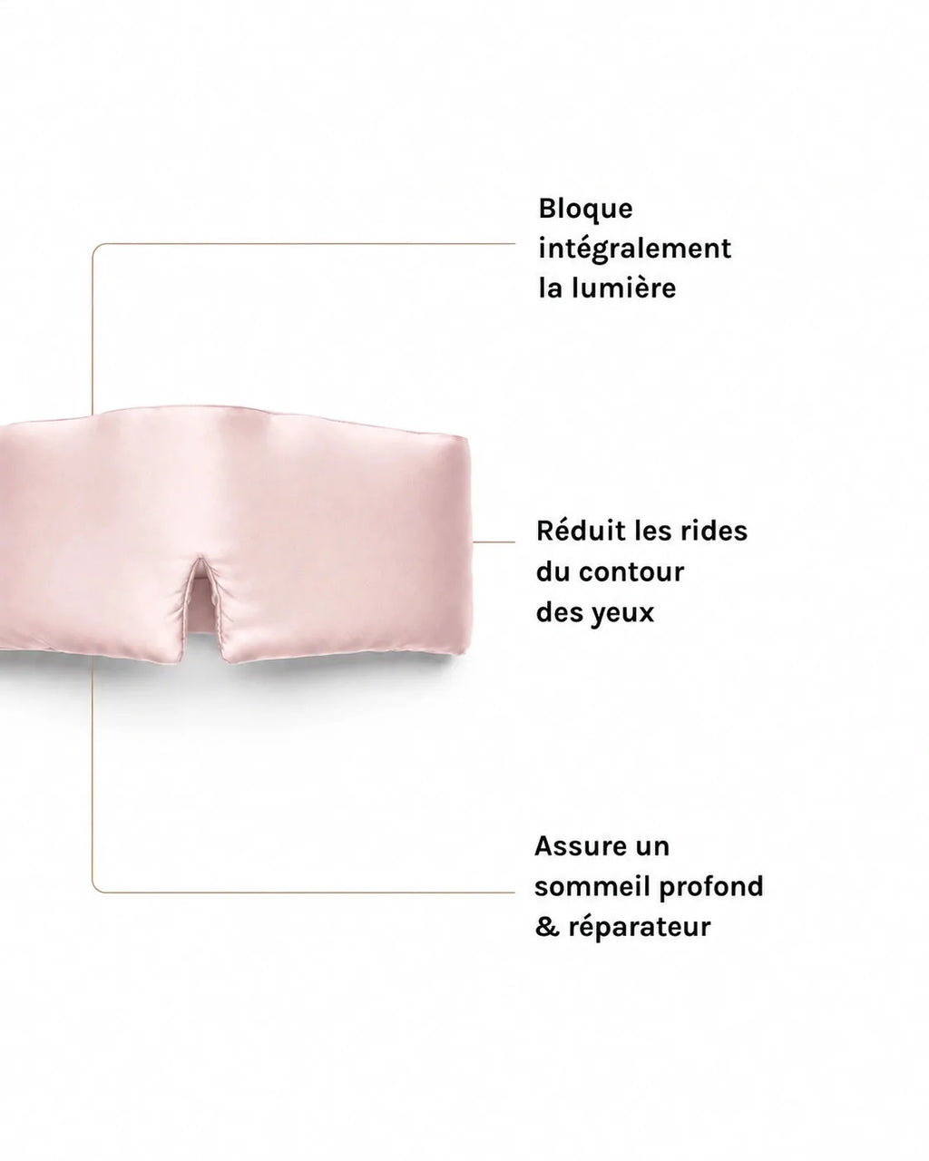 Masque de Nuit en Soie 22 Momme