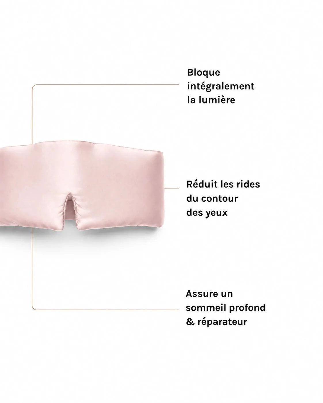 Masque de Nuit en Soie 22 Momme