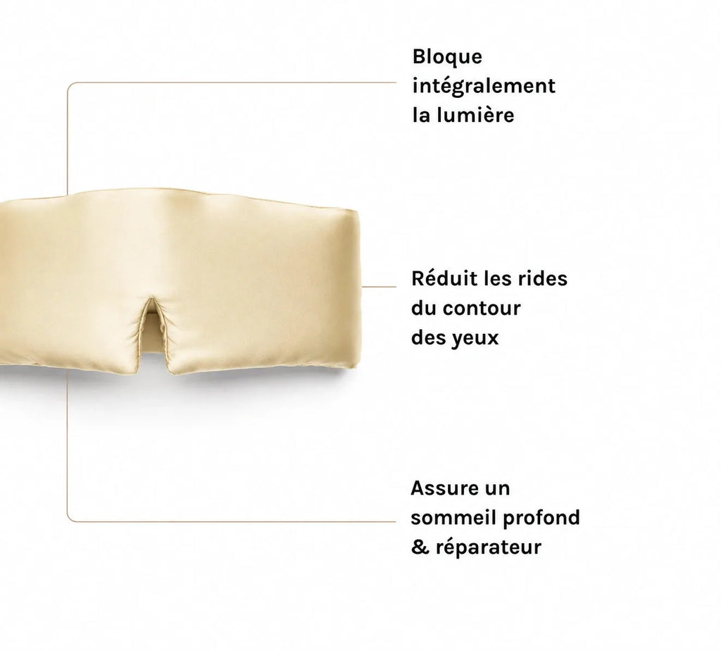Masque de Nuit en Soie 22 Momme