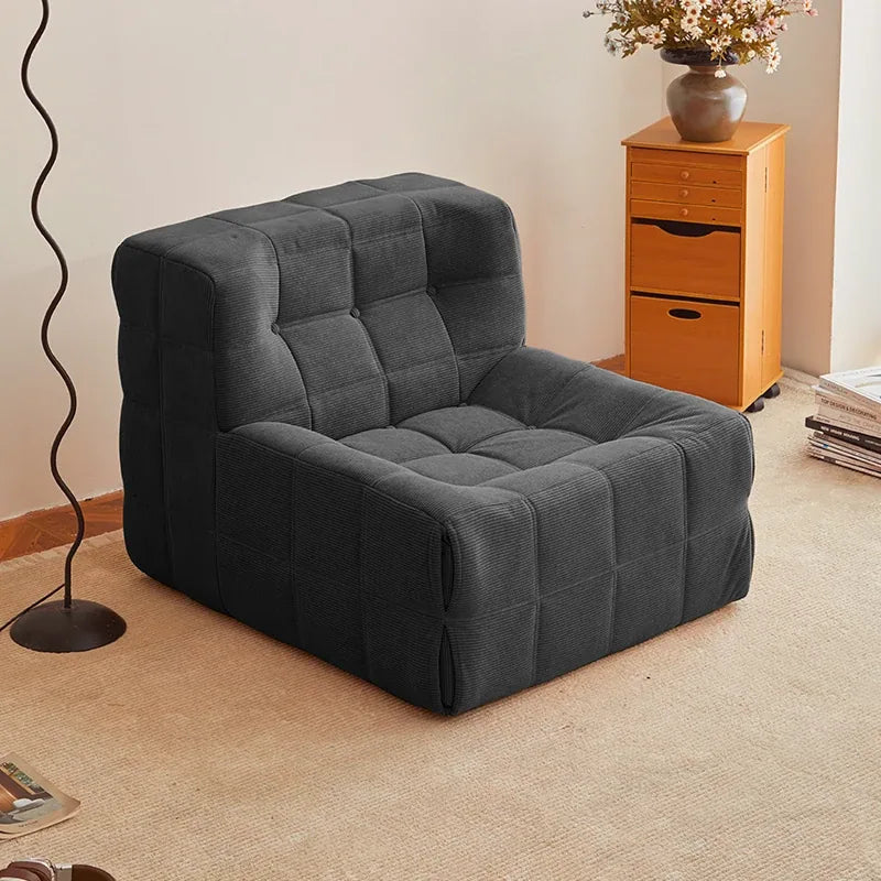 Canapé Modulaire Sans Cadre en Velours
