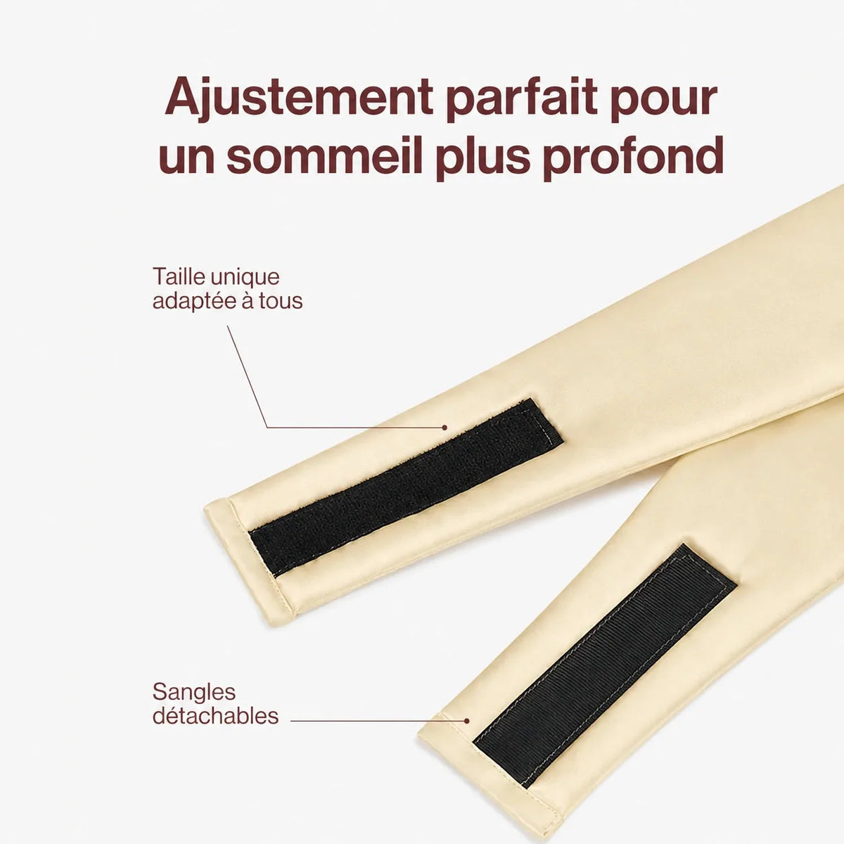 Masque de Nuit en Soie 22 Momme