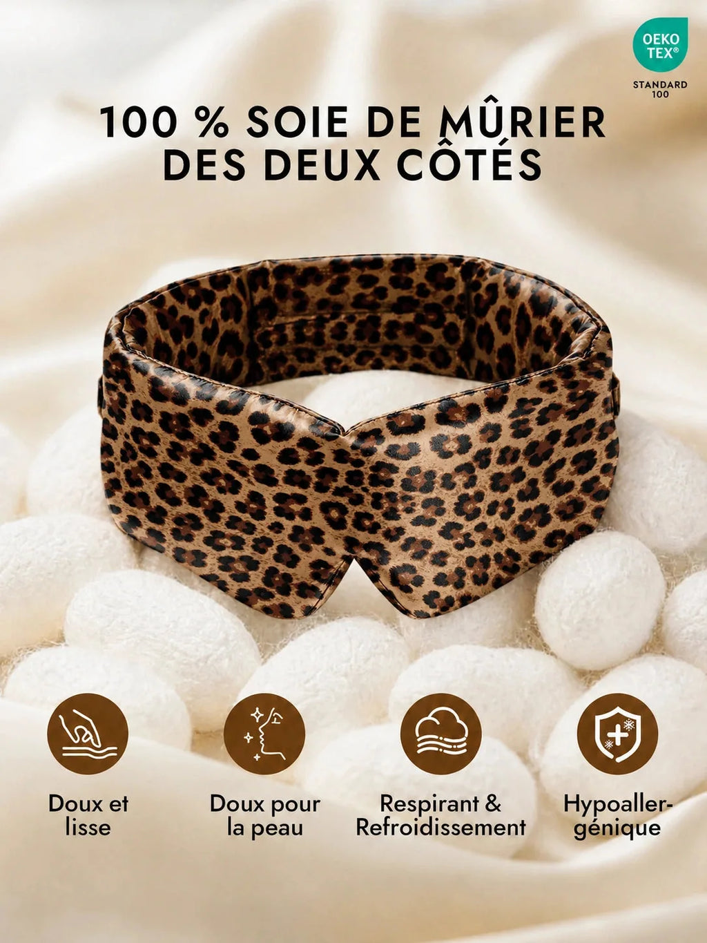 Masque de Nuit en Soie 22 Momme