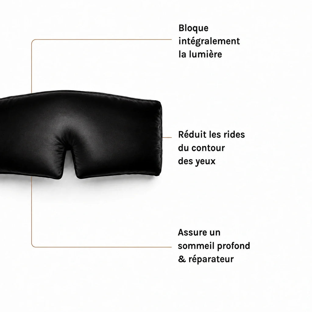 Masque de Nuit en Soie 22 Momme