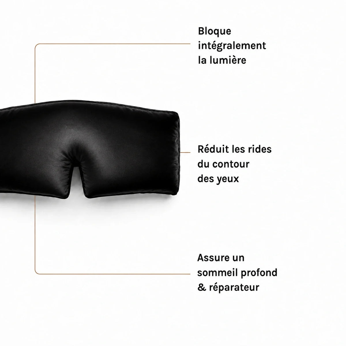 Masque de Nuit en Soie 22 Momme