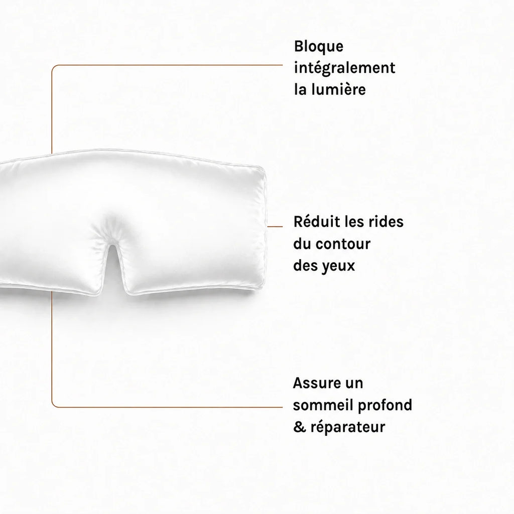 Masque de Nuit en Soie 22 Momme