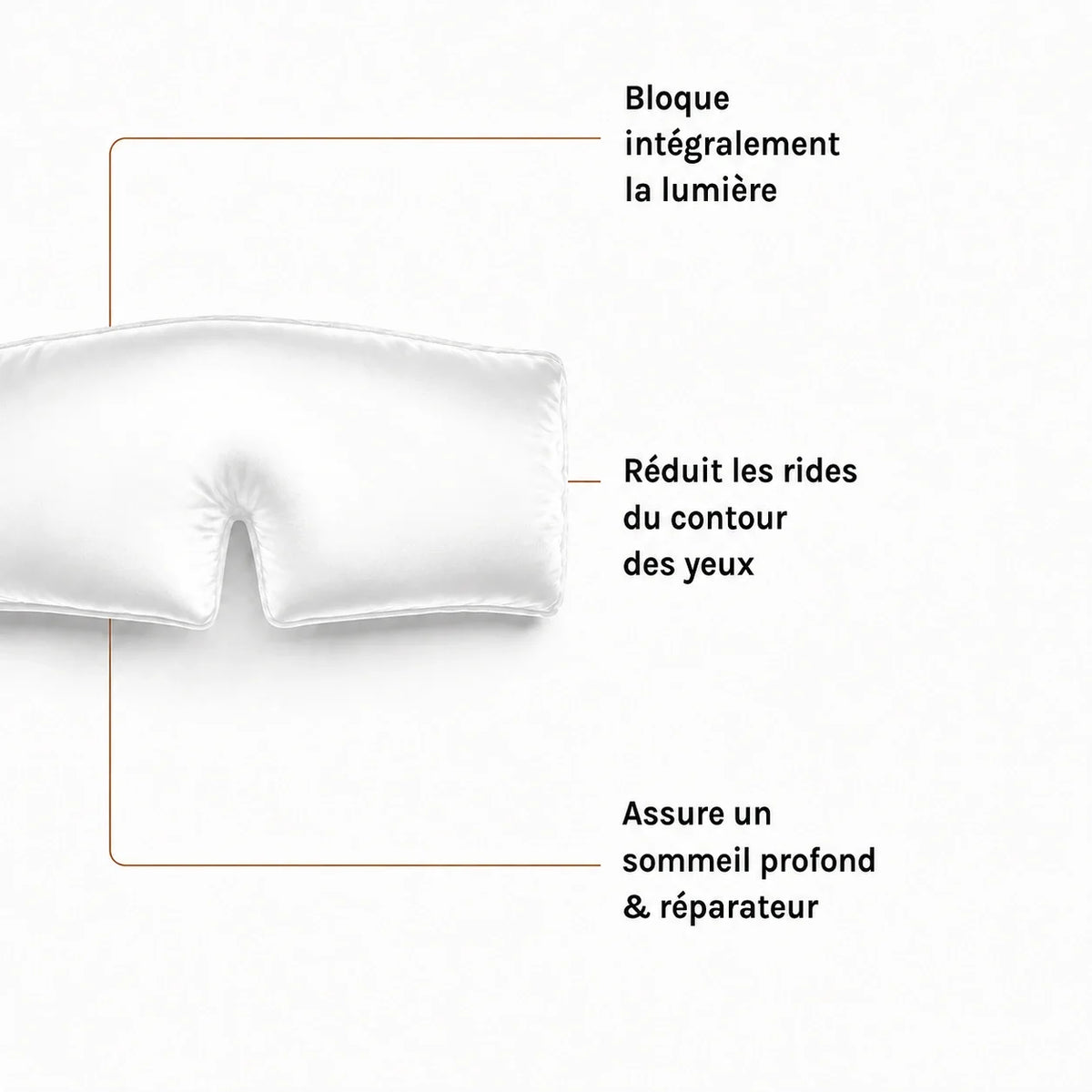 Masque de Nuit en Soie 22 Momme