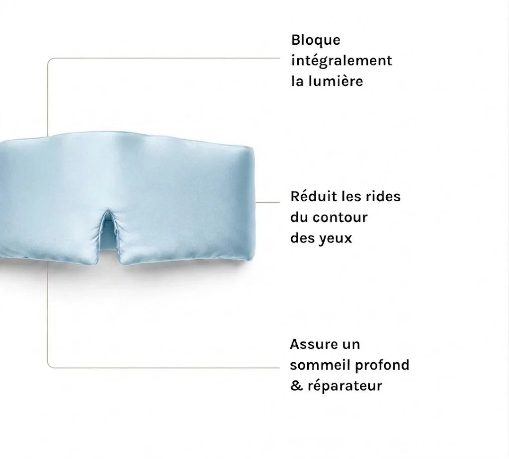 Masque de Nuit en Soie 22 Momme