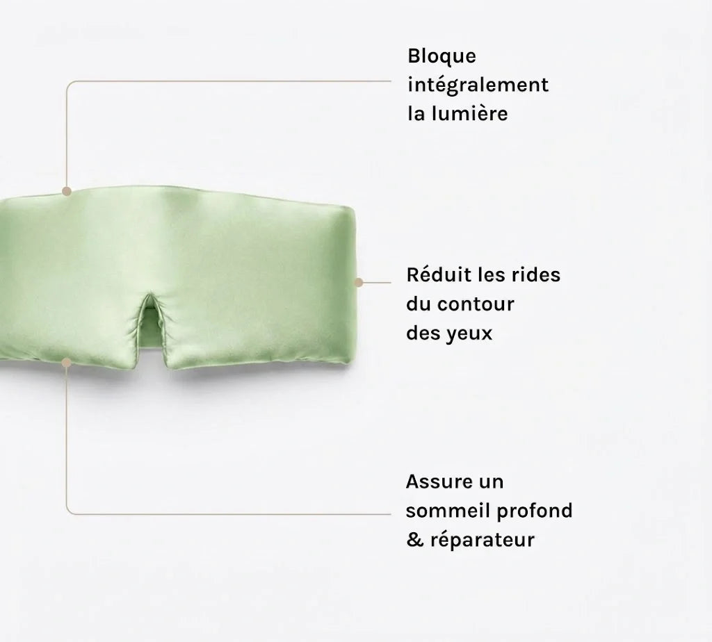 Masque de Nuit en Soie 22 Momme