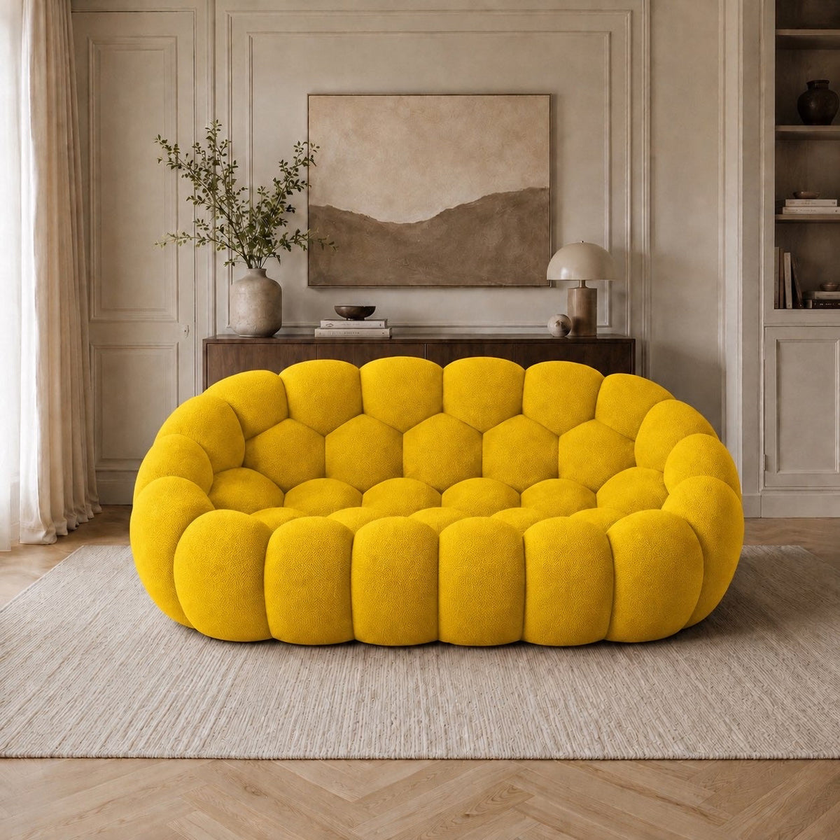 Canapé Nuage Arrondi 3 Places